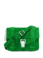 Proenza Schouler sac à bandoulière PS1 Mini en daim - Vert