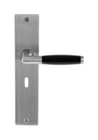 Deurklink Verto massief Ton Model op langschild sleutelgat 56mm