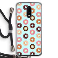 Donuts: OnePlus 7 Transparant Hoesje met koord