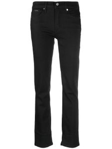 Calvin Klein jean slim à taille mi-haute - Noir