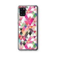 Gekleurde driehoekjes: Samsung Galaxy A31 Transparant Hoesje
