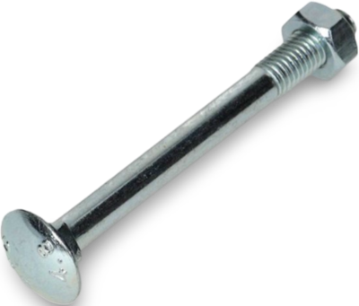 Slotbout moer m6x80mm - Deltafix
