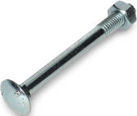 Slotbout moer m6x80mm - Deltafix