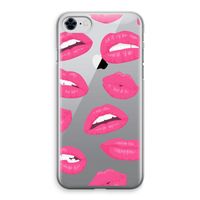 Bite my lip: iPhone 8 Transparant Hoesje