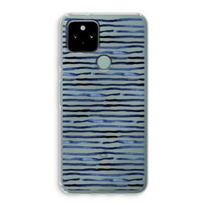 Verrassende lijnen: Google Pixel 5 Transparant Hoesje