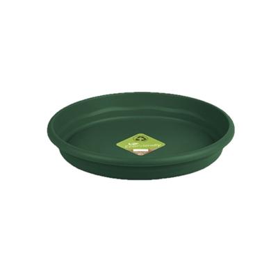 Opvangbord - groen - kunststof - D38 cm - onderschaal/opvangbord