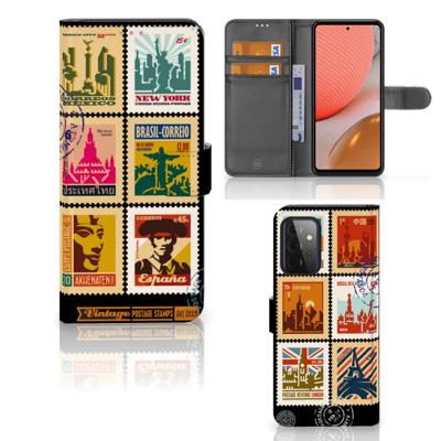 Samsung Galaxy A72 | Flip Cover | Postzegels