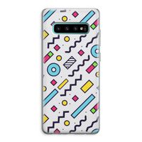 8-bit N°8: Samsung Galaxy S10 Plus Transparant Hoesje