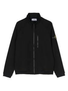 Stone Island Junior veste zippée 60444 Compass - Noir