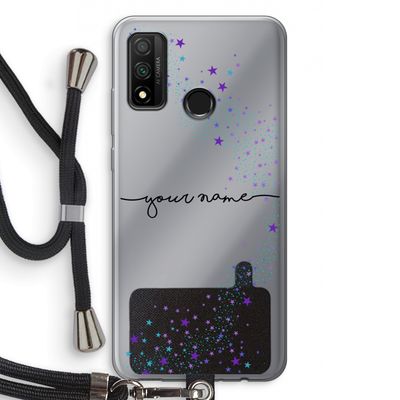 Sterren: Huawei P Smart (2020) Transparant Hoesje met koord