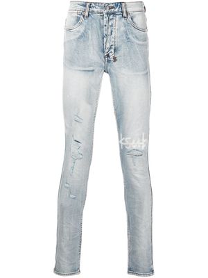 Ksubi jean Van Winkle à coupe skinny - Bleu
