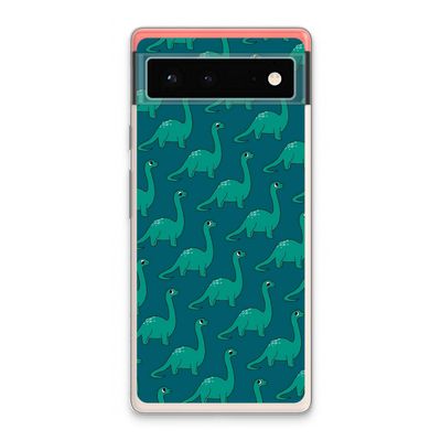 Diplodocus: Google Pixel 6 Transparant Hoesje