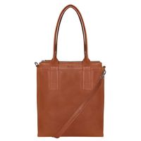MyK Bag Lotus Schoudertas Caramel - thumbnail