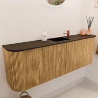 Toiletmeubel Mondiaz Joya | 123.2 cm | Meubelkleur Oak | Faye wastafel Urban Midden | 1 kraangat Toiletmeubel Mondiaz Joya | 123.2 cm | Meubelkleur Oak | Faye wastafel Urban Midden | 1 kraangat