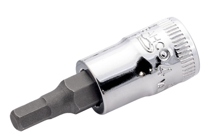 Bahco 1/4" inbusdop op kaart mt 4 | SB6709M-4