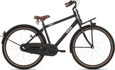 Bikefun load 20" jongensfiets met remnaaf mat zwart