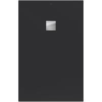 Villeroy & Boch Excello douchevloer - 140x90cm - polyurethaan/acryl Anthracite uda1490exc2v-1s