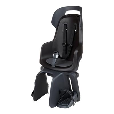 Bobike Go Maxi Fietszitje Achter Dragerbevestiging + Slaapstand Black