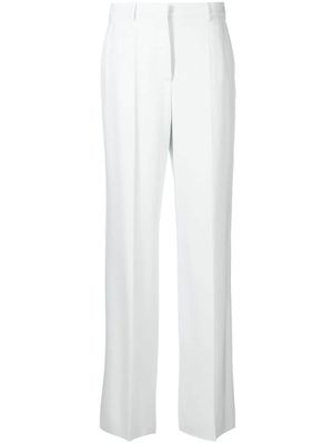 Giorgio Armani pantalon ample à taille haute - Gris