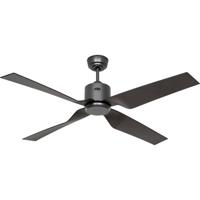 CasaFan ECO VENTOS IP44 132 BG-BG WiFi Flügel basaltgrau Plafondventilator 26 W (Ø x h) 132 cm x 435 mm Basaltgrijs Met afstandsbediening, Timer, Met