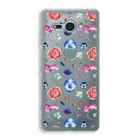 Bloemetjes: Sony Xperia XZ2 Compact Transparant Hoesje