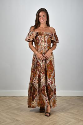 Farm Rio jurk 336530 romantic nature multicolor