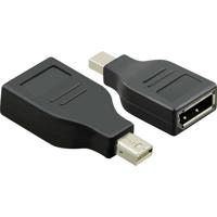 Value 12.99.3161 Adapter [1x Mini-DisplayPort stekker - 1x DisplayPort bus] Zwart