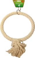 Katoenen touwring medium 21 cm 1-ring - Gebr de boon