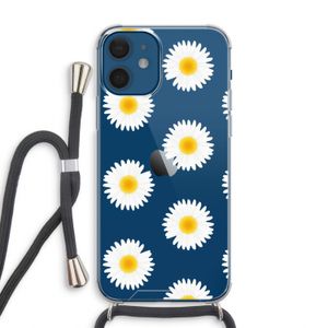 Margrietjes: iPhone 12 Transparant Hoesje met koord