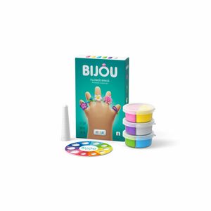 Hey Clay bijoux ringen bloemen - 3 cans