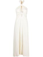 Cult Gaia robe Susana à coupe mi-longue - Blanc