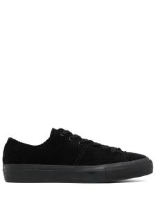 Yohji Yamamoto baskets en velours - Noir