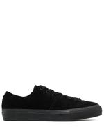 Yohji Yamamoto baskets en velours - Noir