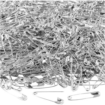 Creativ Company Veiligheidsspelden, l: 22 mm, dikte 0,6 mm, zilver, 500 stuk/ 1 doos