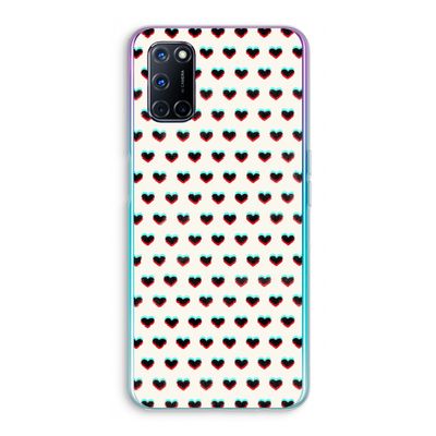 Hartjes: Oppo A92 Transparant Hoesje