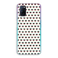 Hartjes: Oppo A92 Transparant Hoesje
