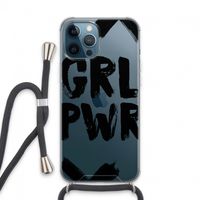 Girl Power #2: iPhone 13 Pro Max Transparant Hoesje met koord