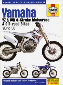 Yamaha YZ & WR 4-strokeMotocross Bikes (98 - 08) 2689