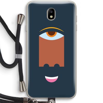 Mono M: Samsung Galaxy J7 (2017) Transparant Hoesje met koord