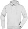 James & Nicholson JN042 Men´s Hooded Jacket - White - XXL