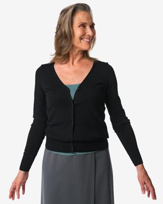 HEMA Damesvest Lexi zwart (zwart)