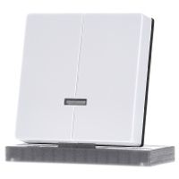 6545-84  - Cover plate for dimmer white 6545-84 - thumbnail