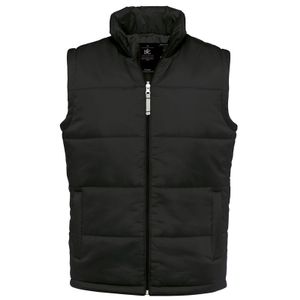 Zwarte bodywarmer voor heren 2XL (56)  -