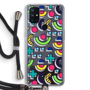8-bit N°6: OnePlus Nord N10 5G Transparant Hoesje met koord