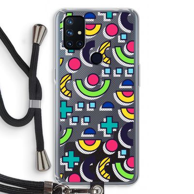 8-bit N°6: OnePlus Nord N10 5G Transparant Hoesje met koord