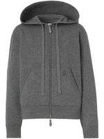 Burberry hoodie à motif monogrammé - Gris - thumbnail