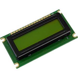 Display Elektronik LC-display Geel-groen (b x h x d) 60 x 33 x 8.7 mm DEM08171SYH-LY