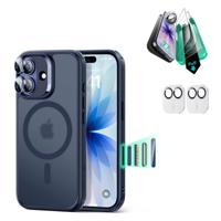 iPhone 17 Bundle Classic Hybrid Magnetic Case (Camera Control) and Armorite Screen Protector - Frosted Blue