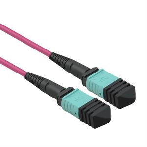 VALUE MPO Trunk Kabel 50/125µm OM4, MPO/MPO, violet, 3 m