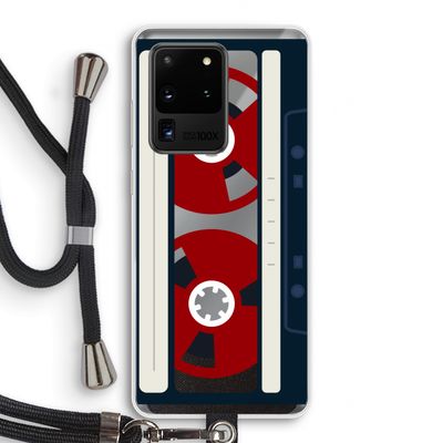 Here's your tape: Samsung Galaxy S20 Ultra Transparant Hoesje met koord